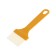 Brush flat promo, artificial bristles, plastic handle, 52 mm