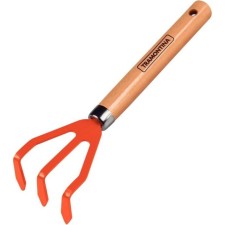 Labber, length 24.7 cm, 3 teeth, wooden handle, Tramontina