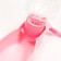 Walking auto -pound with a curly bottle, 250 ml, pink