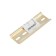 Din-rack tundra krep, l = 100, galvanized, yellow color, in packaging 1 pc.
