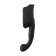 Exchange male nozzle for Domi 2, silicone, black color, 18 cm