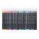 Fleeters, 24 colors, in a plastic box, a ventilated cap, "brushes"