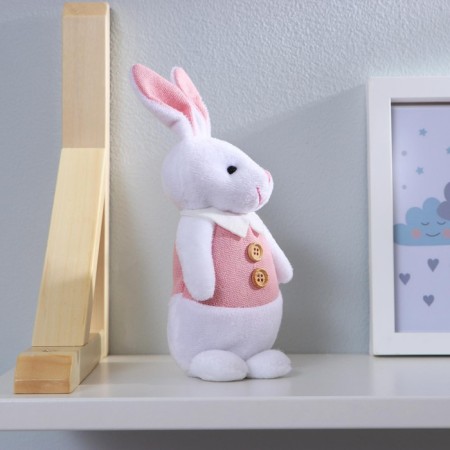 Soft toy "Bunny", with buttons, mix-1