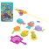 Fishing "Ocean Wave", 6 fish, fishing rod, net, mix