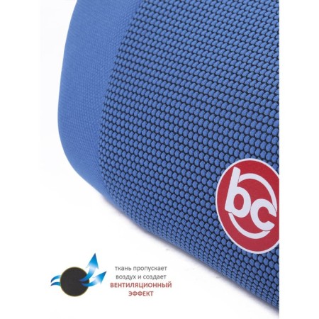 Car Seat children's booster Delphi, group 3, 22-36 kg, (6-12 years old) blue-4