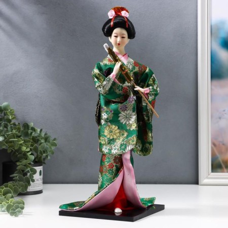Collectible doll "Japanese dancer" 43 cm