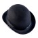 Carnival hat "pot" felt, black color, girth 57-58 cm