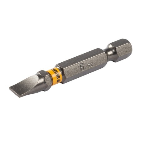 Denzel 11660 bit set, hexagonal profile, SL6.0 x 50 mm, steel S2, 10 pcs.-2