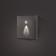 Built-in lamp for the stairs, NL-36, engine sensor, 1.5 W, 60 lm, 3000k, silver