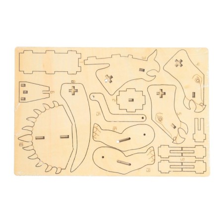Electronic designer "Mechanical Tecratops", 90 elements, stickers-5