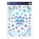 Interior sticker "Happy New Year", snowflakes, 21 x 29.7 cm, new year
