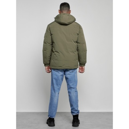 Sports male winter, size 56, khaki color-3