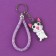 Keychain for keys "take me on the handles", 12 x 3.5 cm