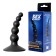SexExpert anal stimulator, without vibration, silicone, 98 x 24 mm, black