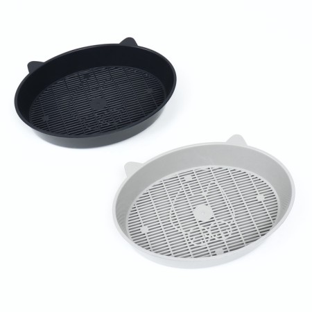 Toilet with a mesh "Kisa", 36 x 27 x 6 cm, gray mix-6