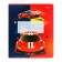 Notebook 12 sheets, in a large cage "Powerful and Fast", cover coated cardboard, rounded corners, OFSET block 65g/m2, 5 types, 5V, mix