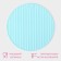 Standing under the hot shares "Circle", 18 cm, mint color