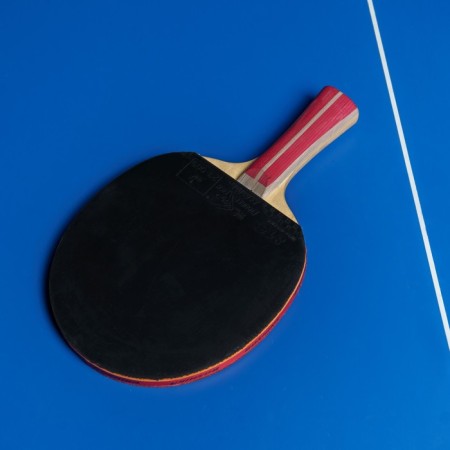Boshika Advanced 2*table tennis racket, for lovers, Double Fish 815 1.5 mm lining, conical handle-10