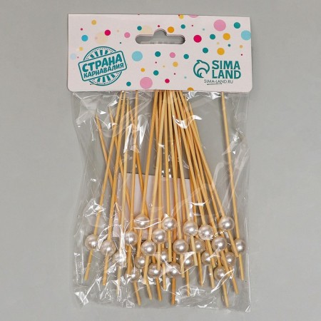 Skewer for Canapes "Pearl", a set of 24 pcs.-3