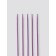 Knitting knitting needles 15cm D2.5mm (5pcs) PVC package aluminum violet aulet a
