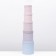 Set of round boxes 5 in 1 "quartz" 23 x 23 x 25 - 15 x 15 cm 15 cm