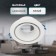 Lamp Built -in era KL100, IP20, 12W, 97x35 mm, white color