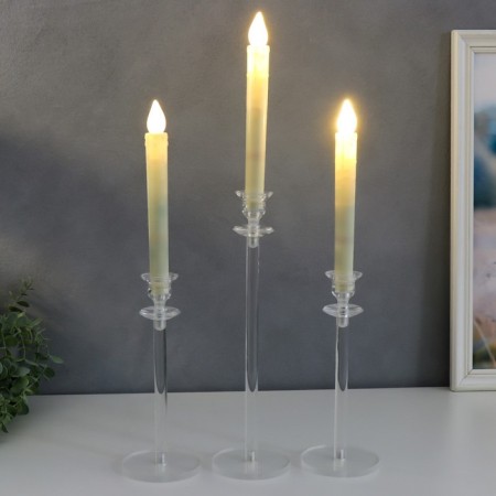 Acrylic Climb "Transparency" set 3 pcs 44x10x10 50x10x10 55x10x10 cm-2