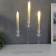 Acrylic Climb "Transparency" set 3 pcs 44x10x10 50x10x10 55x10x10 cm