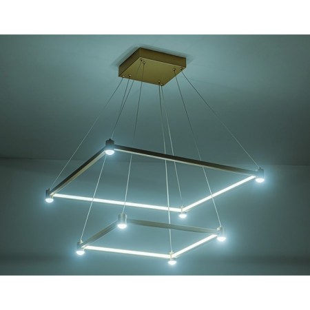 LED LED suspended Ambrella Light, Linetech, FL5599, LED, 60 W, 4800LUM, 3000-6400K, Gold Color Gold-5