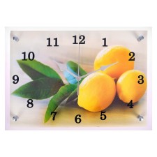 Carty clock is wall-mounted, interior 