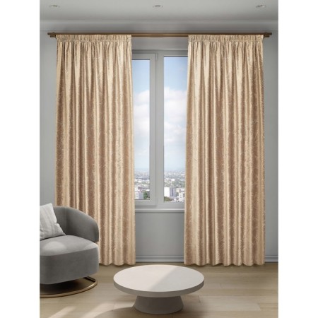 Decofest "Camo" curtain, size 200x280 cm, beige color-3