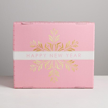 Folding box "Heat", 31.2 x 25.6 x 16.1 cm, New Year-4