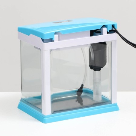 The Seastar HX-180F Aquarium includes: LED lamp, filter, 3.5 l, blue-3