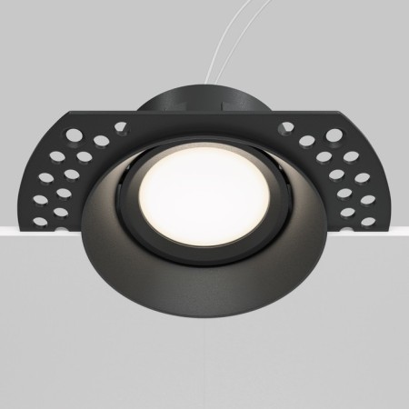 The built-in lamp Technical DL042-01-RD-B, 1x50W, 11.8x9x4 cm, GU10, Black Color Black-4