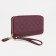 Women's wallet with lightning, purple color