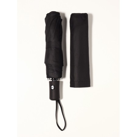 Automatic umbrella "Black", 3 additions, 8 spokes, r = 48 cm, black color-5