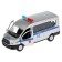 The Ford Transit Police, 12 cm, inertial, opening doors, metal