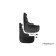 Spray-heads front Peugeot Boxer 2006-2016 (without an extensor of arches), (polyurethane)