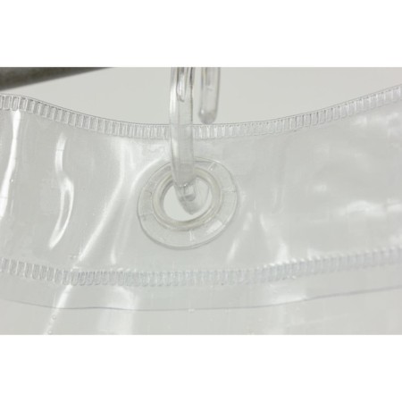 Bathroom curtains Meiwa Asteria, 182x182 cm, PVC, transparent-3