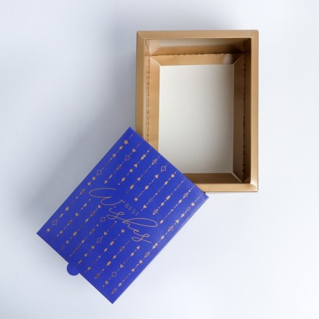 Folding box "Best Wishes", 20 x 15 x 10 cm, New Year-4