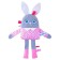 Developing soft toy "My Bunny" with a rattle