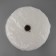 Curtain tape fixed assembly, organza, 6 cm, 50 ± 1 m, transparent/white color
