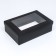 Folding box "Black", with a window 30 x 20 x 9 cm