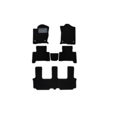 Rugs in the cabin Klever Premium Haval H9, 2014-2017, cross., 6 pcs., Textile