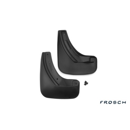 Sput-shutters rear Skoda Octavia, 2013-2016 sedan 2 pcs (polyuratean)