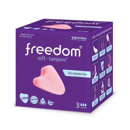 Freedom normal tampons, 3 pcs.