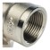 STOUT SFT-0014-000134, 1 "-3/4, internal/internal thread, nickelled brass