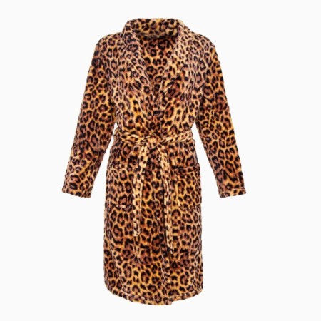 Lovelife "Leopard" robe size m, microfiber, 100% p/e, 250 g/m2-4