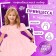 Carnival set "Stylish Princess": rim, dress pink, height 104 cm