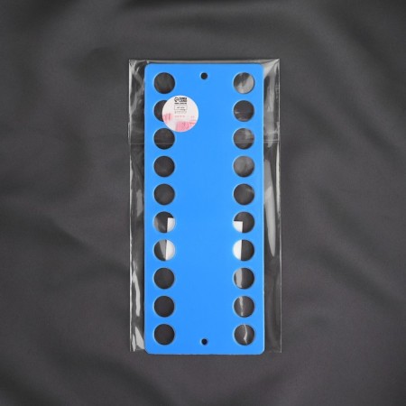 Organizer for muline threads for 20 colors, 19 × 8 cm, blue color-3
